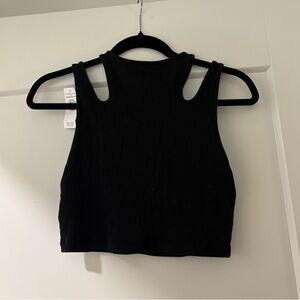 American Eagle cutout crop tank
